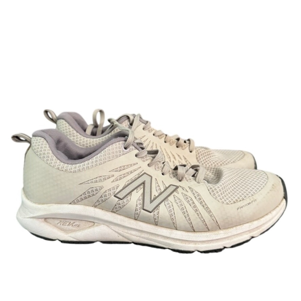New Balance 775 v2 Grey White Running Shoes W775LG2 REVlite FantomFit Women 8.5